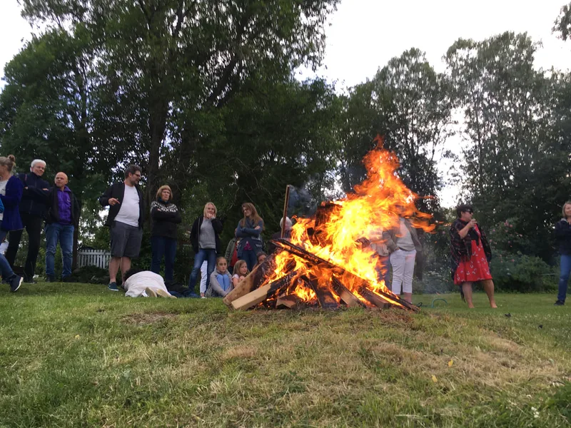 Solvang 4s St. Hans bålet var en av 36 i Oslo
